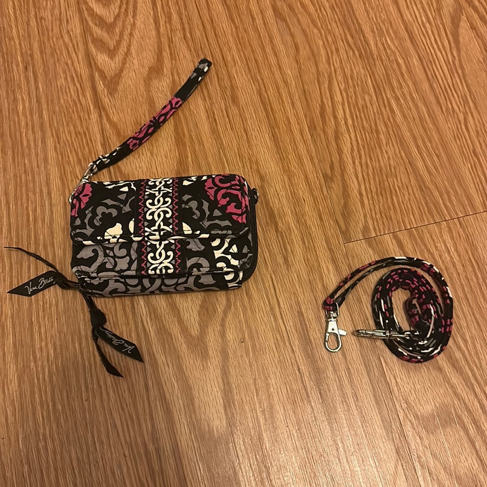 Vera Bradley Wristlet/Cross Body Bag/Wallet